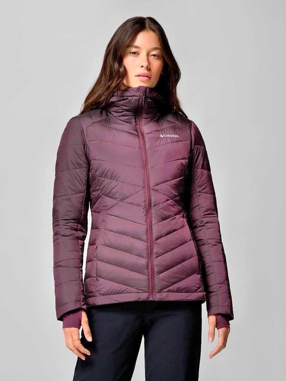 Columbia Women's Joy Peak II Hooded Jacket Joy Peak II Hooded Puffer Jacket